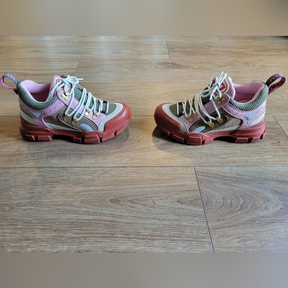 Gucci-W-Pink Flashtrek Sneaker Hiking boot - Picture 4 of 8
